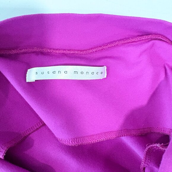 Susana Monaco Purple/Violet Stretch Skirt – Size Medium – Made in USA - Picture 6 of 6